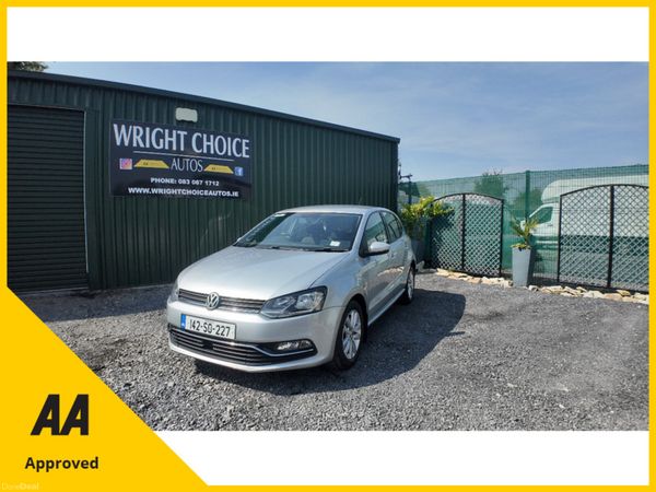 Volkswagen Polo Hatchback, Petrol, 2014, Silver