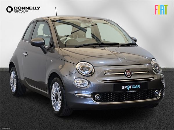 Fiat 500 Hatchback, Petrol, 2019, Grey