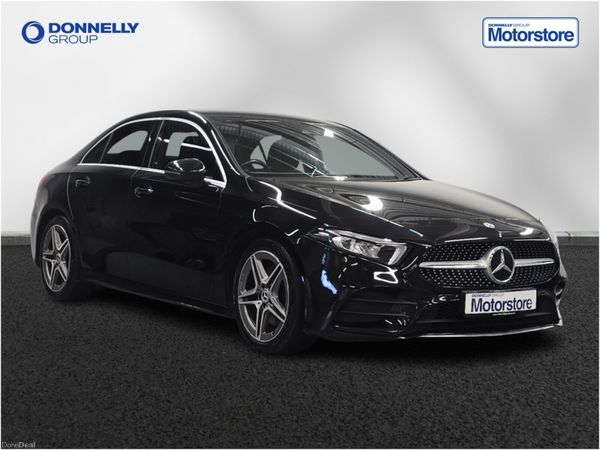 Mercedes-Benz A-Class Saloon, Diesel, 2021, Black