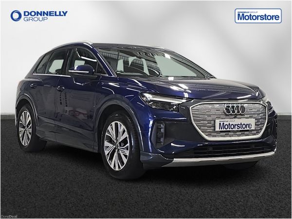 Audi Q4 Estate, Electric, 2022, Blue