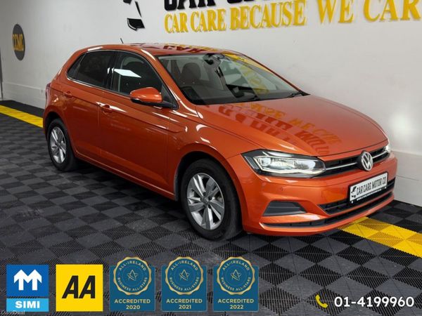 Volkswagen Polo Hatchback, Petrol, 2020, Orange