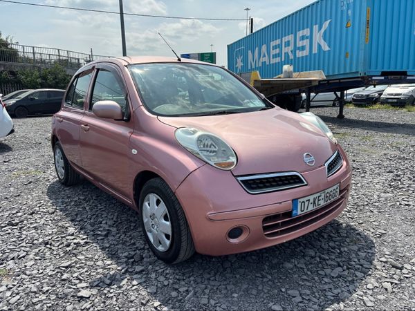 Nissan March Hatchback, Petrol, 2007, Pink