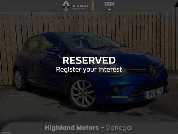 Renault Clio Hatchback, Petrol, 2018, Blue