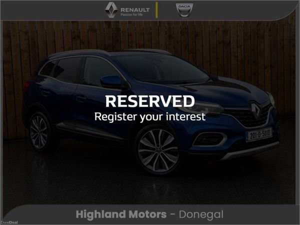Renault Kadjar SUV, Diesel, 2020, Blue