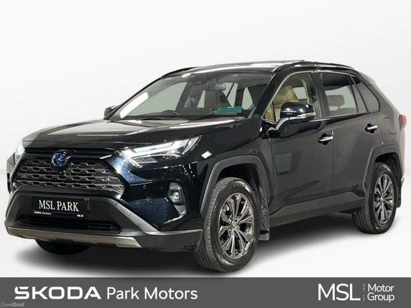 Toyota RAV4 SUV, Petrol Hybrid, 2023, Black