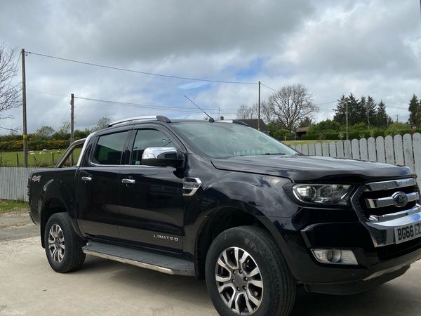Ford Ranger Pick Up, Diesel, 2016, Black