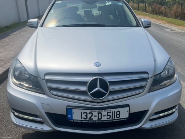 Mercedes-Benz C-Class Saloon, Diesel, 2013, Silver