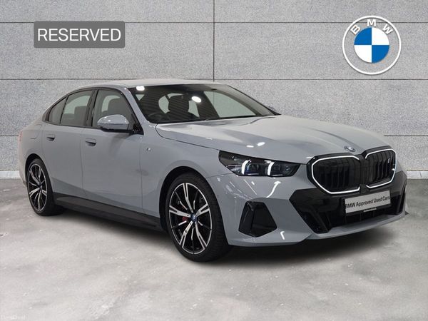 BMW i5 Saloon, Electric, 2024, Grey