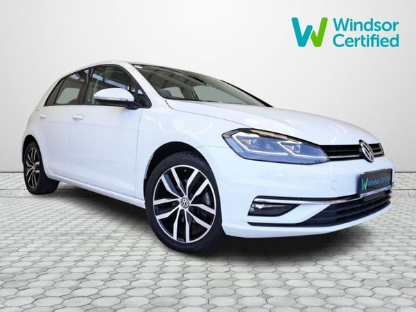 Volkswagen Golf Hatchback, Petrol, 2019, White