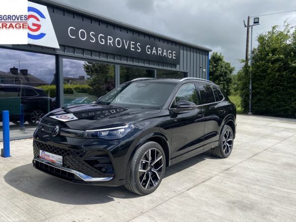 Volkswagen Tiguan SUV, Petrol Hybrid, 2025, Black