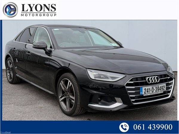 Audi A4 Saloon, Diesel, 2024, Black