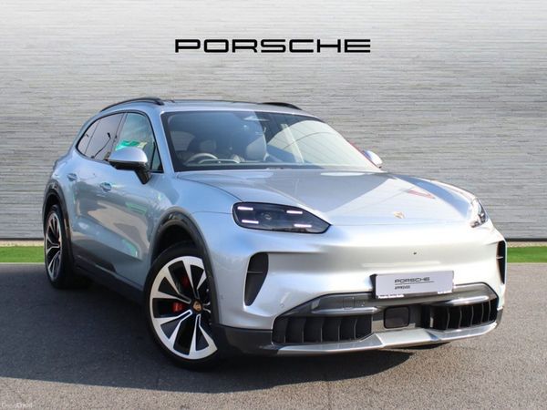 Porsche Cayenne SUV, Electric, 2026, Silver