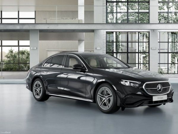 Mercedes-Benz E-Class Saloon, Petrol Plug-in Hybrid, 2026, Black