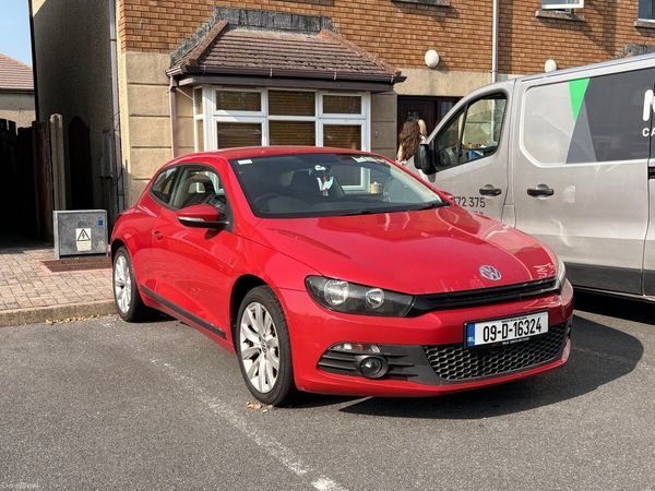 Volkswagen Scirocco Hatchback, Petrol, 2009, Red