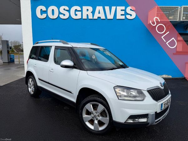 Skoda Yeti Estate, Diesel, 2015, White