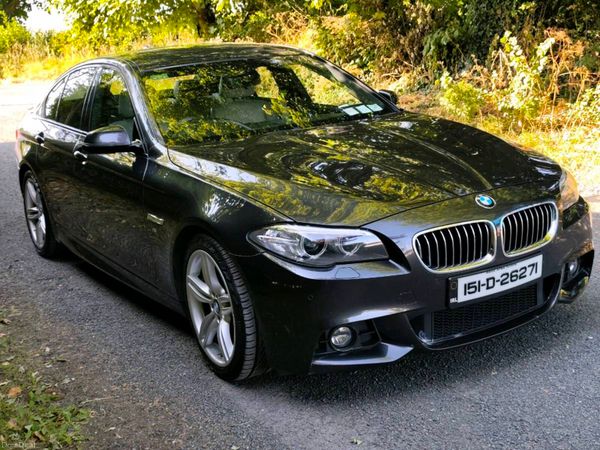 BMW 5-Series Saloon, Diesel, 2015, Grey