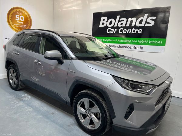 Toyota RAV4 SUV, Petrol Hybrid, 2020, Silver