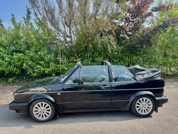 Volkswagen Golf Convertible, Petrol, 1988, Black