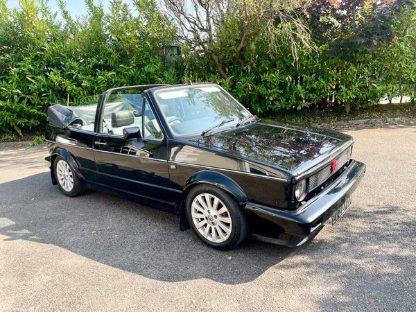 Volkswagen Golf Convertible, Petrol, 1988, Black