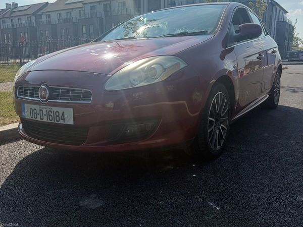 Fiat Bravo Hatchback, Petrol, 2008, Red
