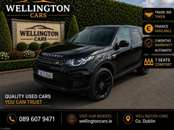Land Rover Discovery Sport SUV, Diesel, 2018, Black