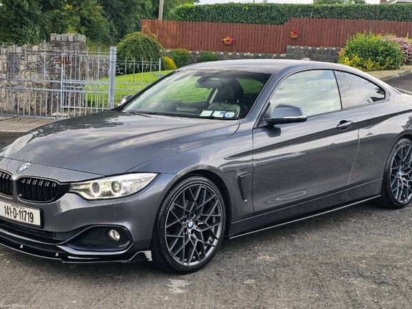 BMW 4-Series Coupe, Diesel, 2014, Grey