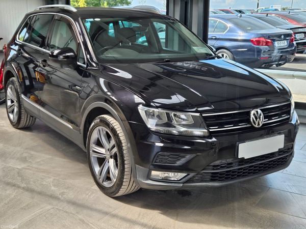 Volkswagen Tiguan SUV, Diesel, 2016, Black