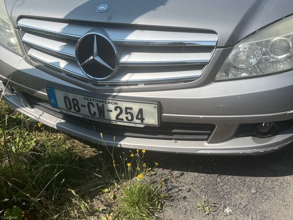Mercedes-Benz C-Class Saloon, Petrol, 2008, Silver