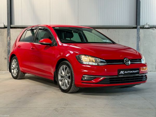 Volkswagen Golf Estate, Diesel, 2019, Red