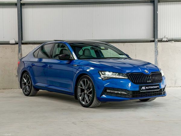 Skoda Superb Saloon, Diesel, 2020, Blue