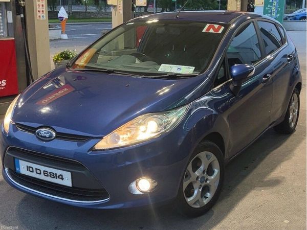 Ford Fiesta Hatchback, Petrol, 2010, Blue
