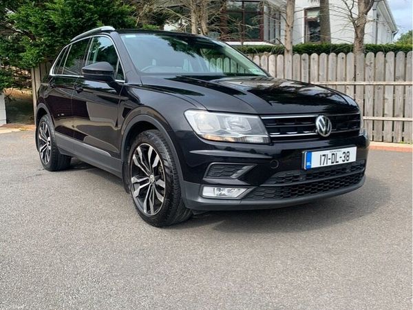 Volkswagen Tiguan SUV, Diesel, 2017, Black