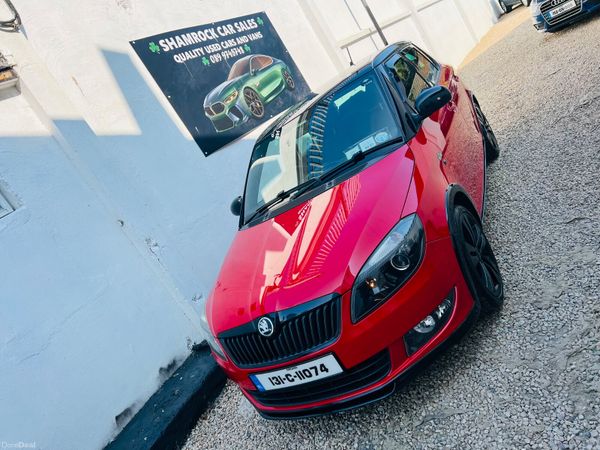 Skoda Fabia Hatchback, Petrol, 2013, Red