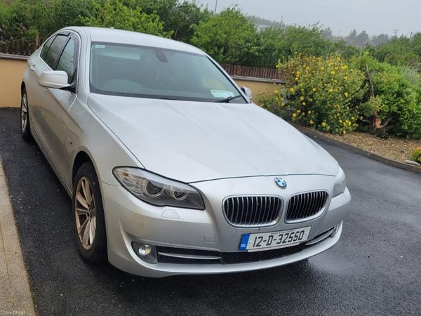 BMW 5-Series Saloon, Diesel, 2012, Silver