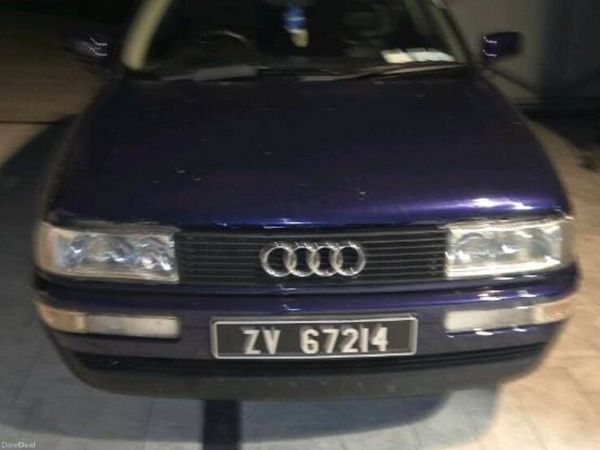 Audi 80 Coupe, Petrol, 1989, Blue