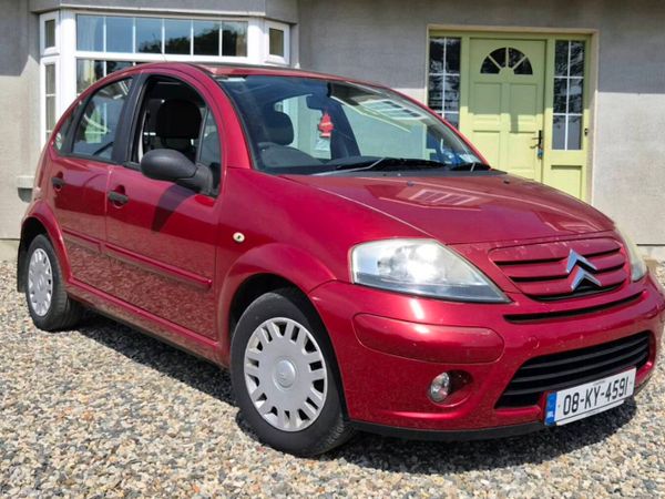 Citroen C3 Hatchback, Petrol, 2008, Red