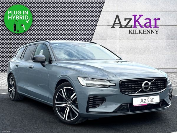 Volvo V60 Estate, Petrol Plug-in Hybrid, 2022, Grey