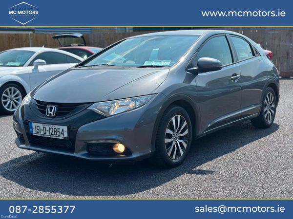 Honda Civic Hatchback, Diesel, 2015, Grey