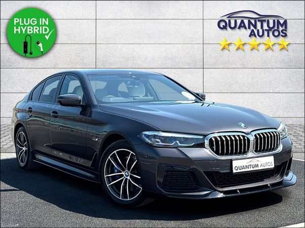 BMW 5-Series Saloon, Petrol Plug-in Hybrid, 2022, Grey