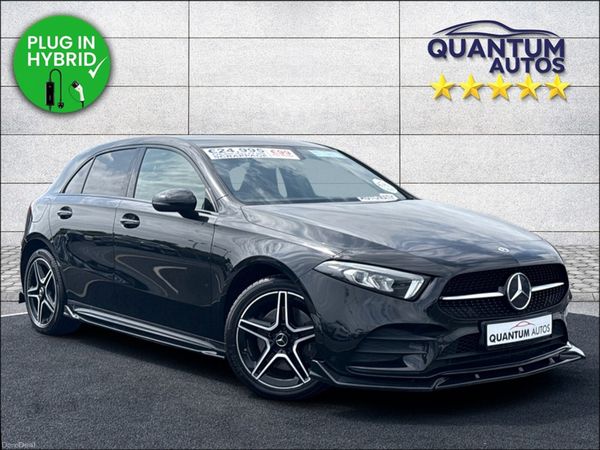 Mercedes-Benz A-Class Hatchback, Petrol Plug-in Hybrid, 2021, Black