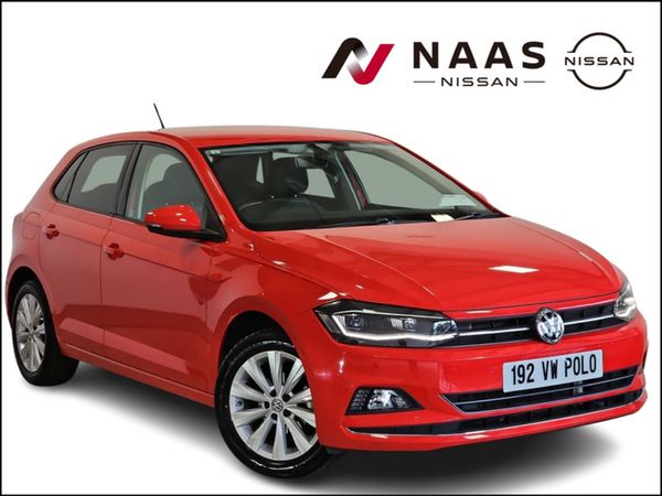 Volkswagen Polo Hatchback, Petrol, 2019, Red
