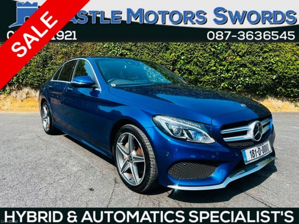 Mercedes-Benz C-Class Saloon, Diesel, 2018, Blue