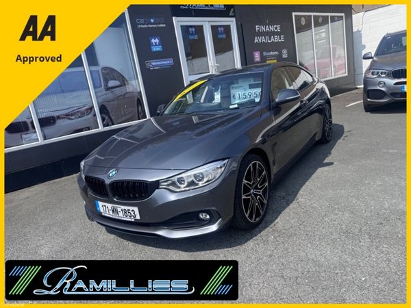 BMW 4-Series Coupe, Diesel, 2017, Grey
