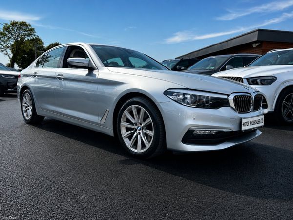BMW 5-Series Saloon, Diesel, 2018, Grey