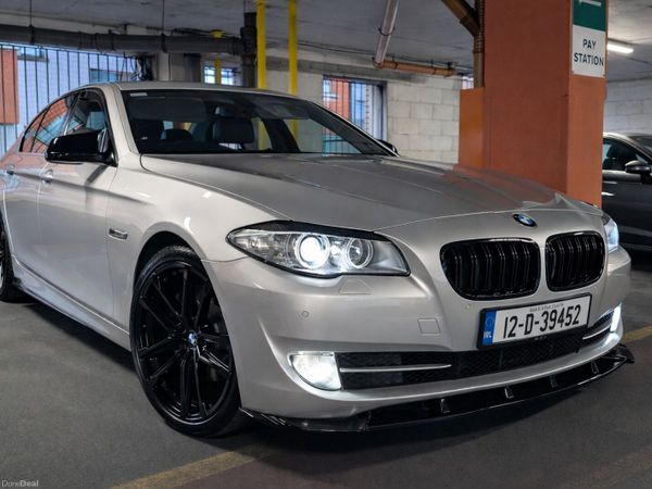BMW 5-Series Saloon, Diesel, 2012, Silver
