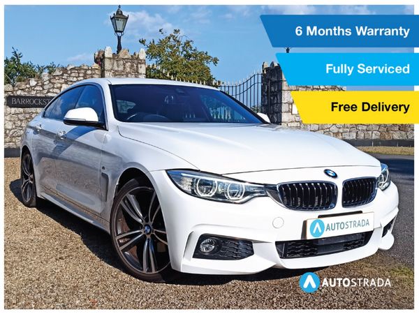 BMW 4-Series Hatchback, Petrol, 2016, White