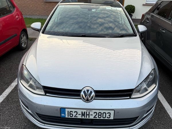 Volkswagen Golf Hatchback, Diesel, 2016, Silver