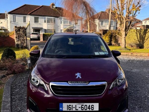 Peugeot 108 Hatchback, Petrol, 2016, Purple