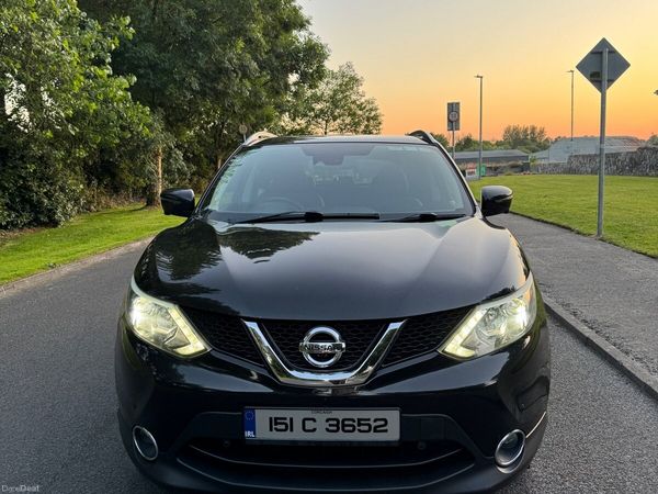 Nissan Qashqai Hatchback, Diesel, 2015, Black