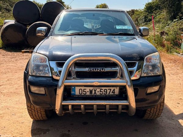 Isuzu D-Max Crew Cab, Diesel, 2005, Black